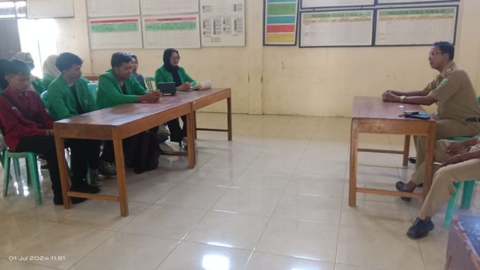 Perkenalan KKN Mahasiswa UIN SAIZU Purwokerto dan Observasi Desa 01