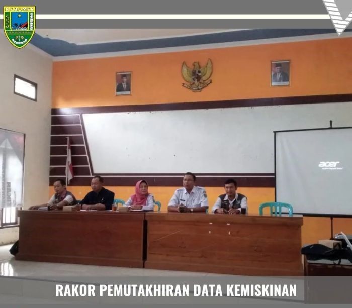 RAKOR PEMUTAKHIRAN DATA KEMISKINAN TAHUN 2023