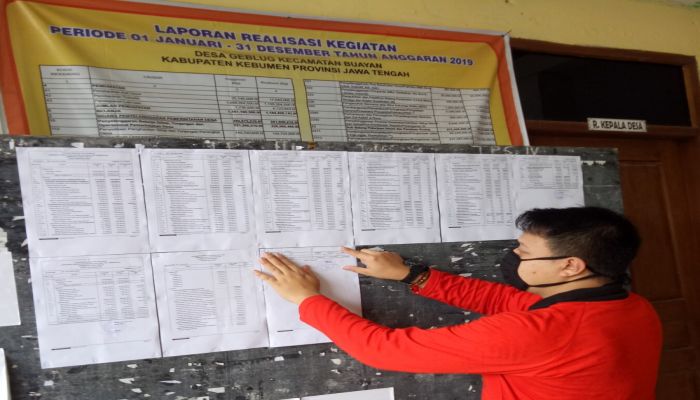 LAPORAN REALISASI ANGGARAN PENDAPATAN BELANJA DESA PER SUMBERDANA PEMERINTAH DESA GEBLUG TAHUN ANGGARAN 2020.