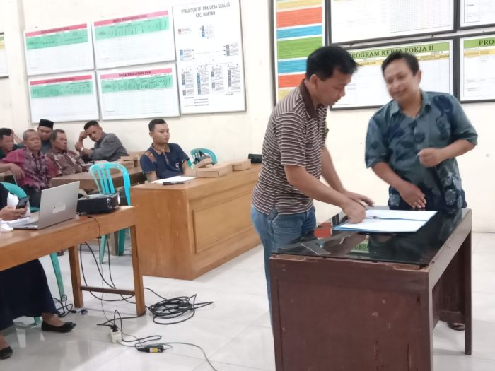 MUSDES PEMBAHASAN DAN PENETAPAN PERUBAHAN APB DESA  TAHUN ANGGARAN 2023 02