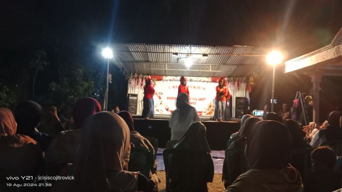 Kemeriahan Bercampur Haru di Acara Pentas Seni HUT RI dan Perpisahan KKN UIN SAIZU Purwokerto 02