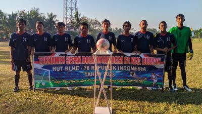 Kompetisi Sepak Bola antar Desa se kecamatan Buayan