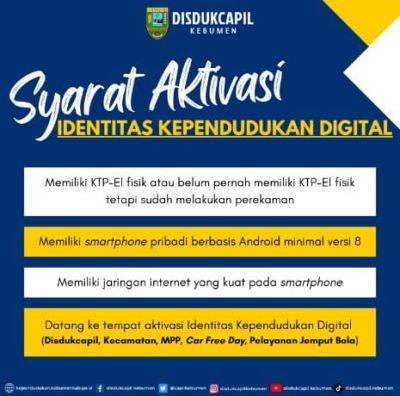 ALUR AKTIVASI IDENTITAS KEPENDUDUKAN DIGITAL ( IKD )