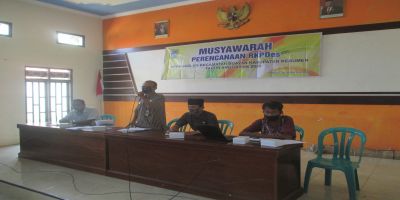 Musyawarah RKPDes Tahun Anggaran 2021